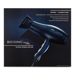 Bio Ionic Gold Pro 1875W Speed Dryer - Navy